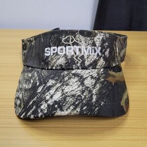 Mossy Oak Sportmix Camouflage Visor Adjustable Nwt Camo